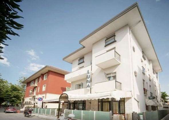 Hotel Luna Rimini Kültér fotó